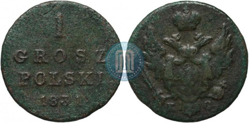 Picture 1 grosz 1831 year KG 