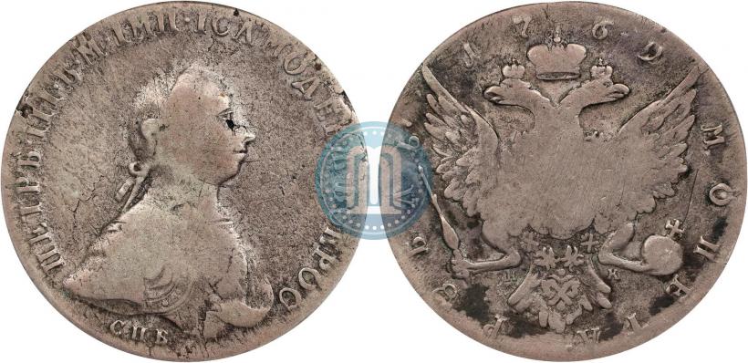 Picture 1 rouble 1762 year ММД-ДМ 