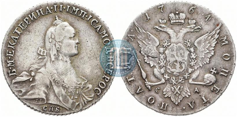 Picture Poltina 1764 year СПБ-СА 