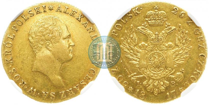 Picture 50 złotych 1817 year IB 