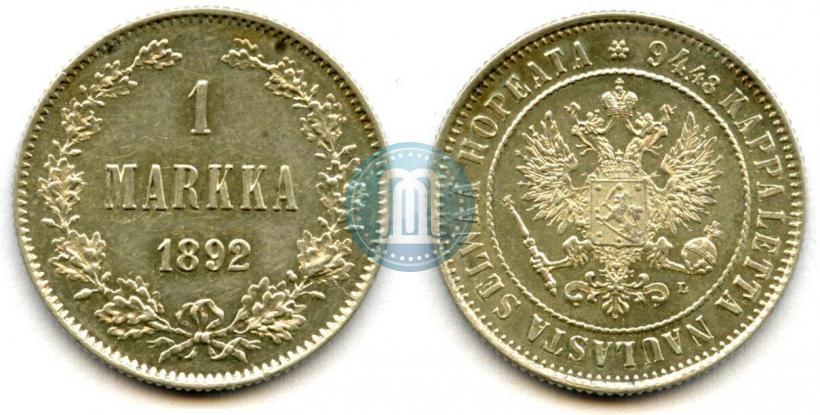 Фото 1 марка 1892 года L 
