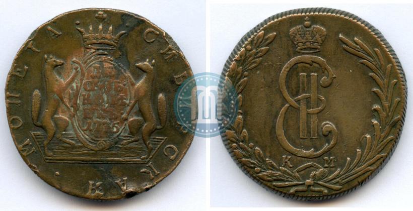 Picture 10 kopecks 1775 year КМ 