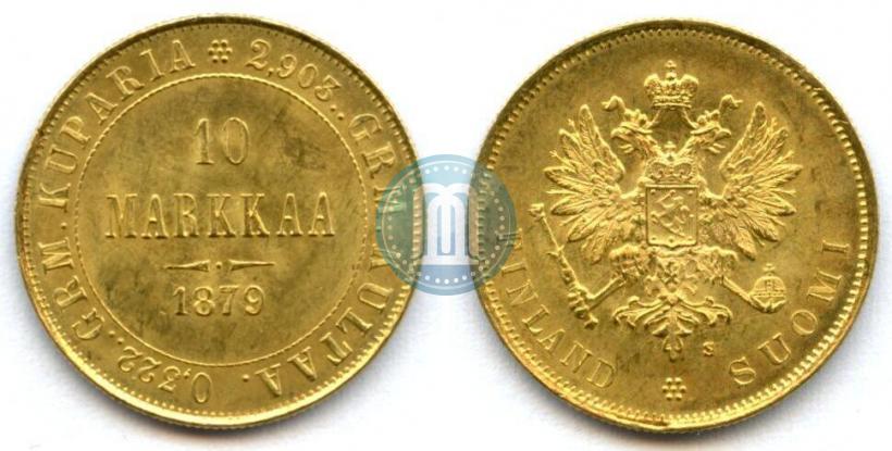 Picture 10 markkaa 1879 year S 