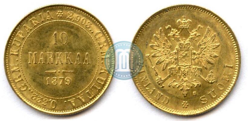 Picture 10 markkaa 1879 year S 