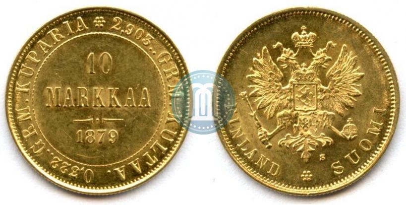 Picture 10 markkaa 1879 year S 