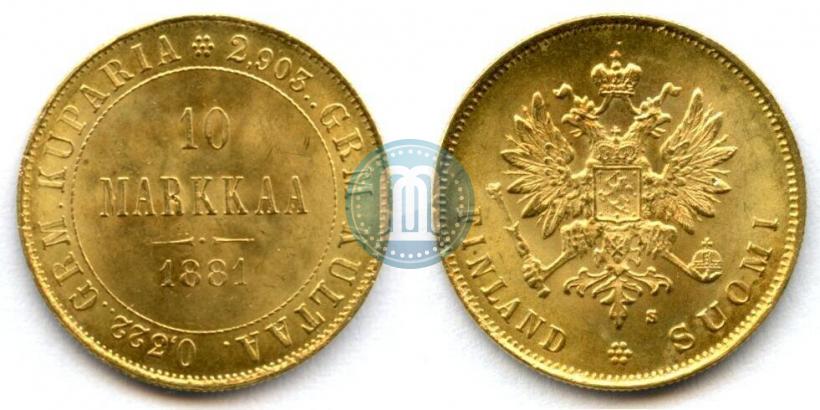 Фото 10 марок 1881 года S 