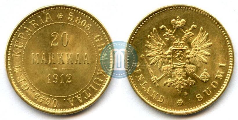 Picture 20 markkaa 1912 year S 