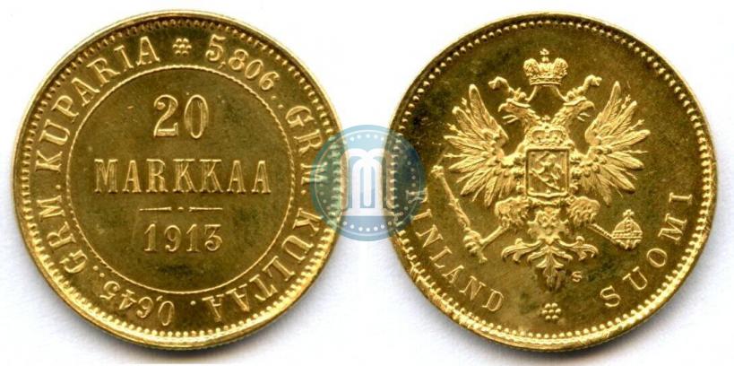 Picture 20 markkaa 1913 year S 