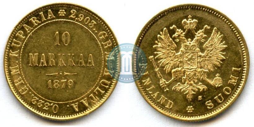 Picture 10 markkaa 1879 year S 