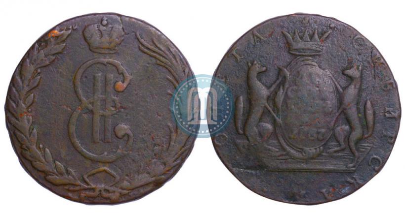 Picture 10 kopecks 1767 year  