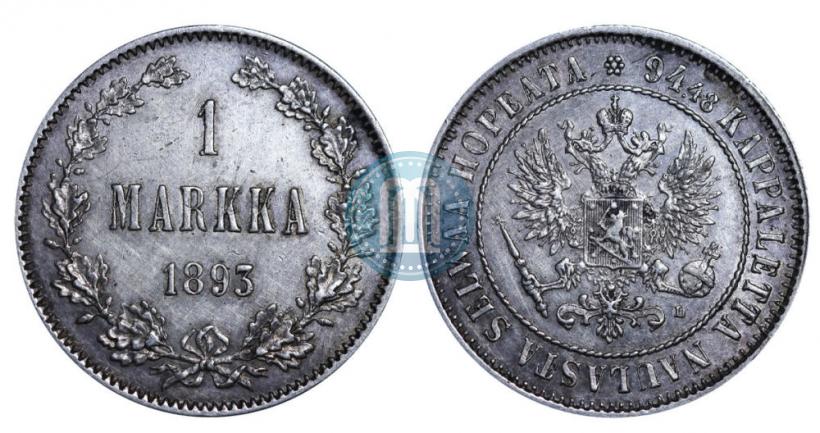 Picture 1 markka 1892 year L 