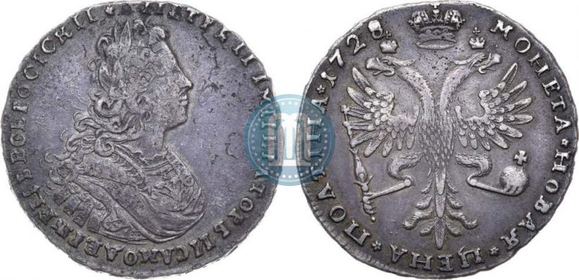 Picture Poltina 1728 year  