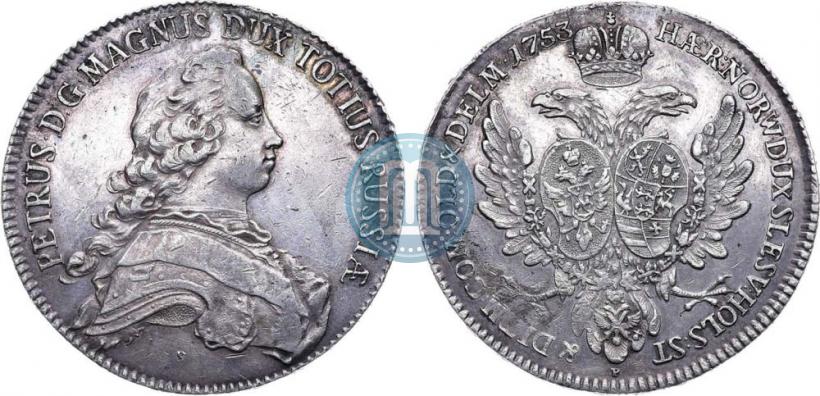 Фото Талер 1753 года P "Альбертусталер"