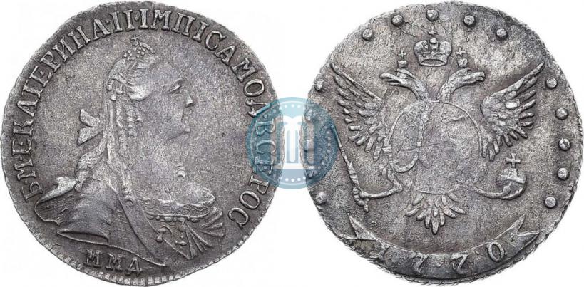 Фото 15 копеек 1770 года ММД 