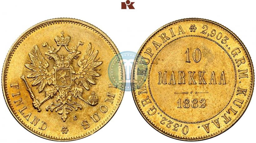 Фото 10 марок 1882 года S 