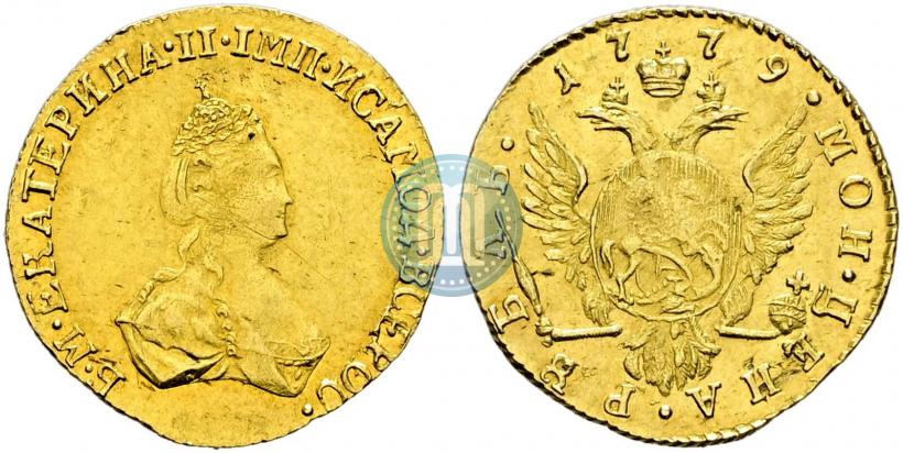 Фото 1 рубль 1779 года  