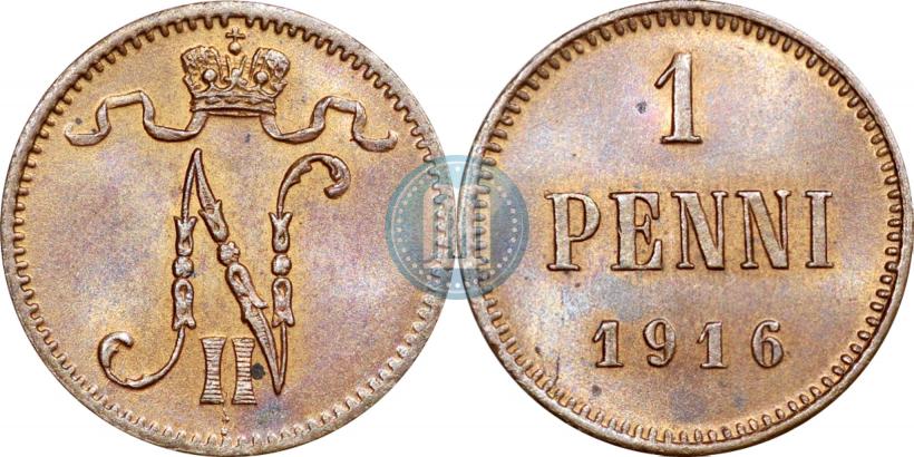 Picture 1 penni 1916 year  