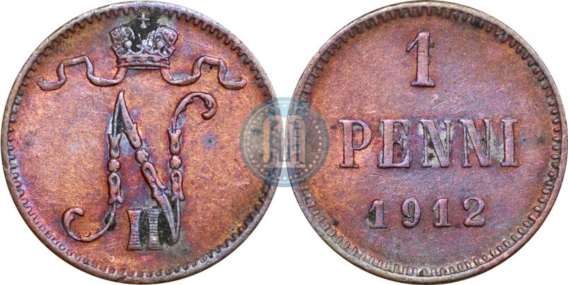 Picture 1 penni 1912 year  