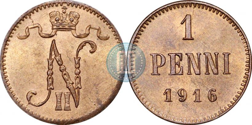 Picture 1 penni 1916 year  