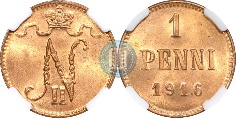 Picture 1 penni 1916 year  