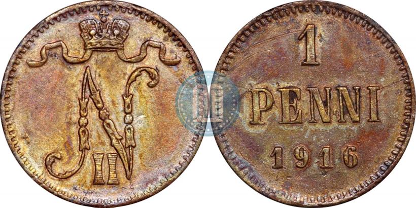 Picture 1 penni 1916 year  