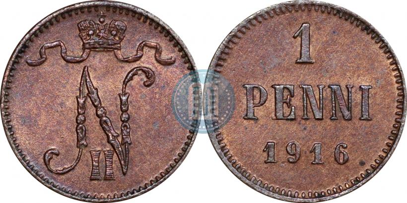 Picture 1 penni 1916 year  