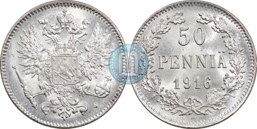 Фото 25 пенни 1916 года S 