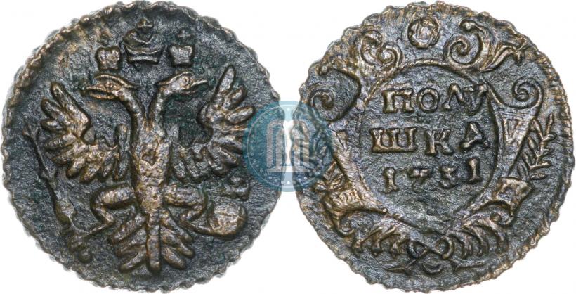 Picture Polushka 1731 year  