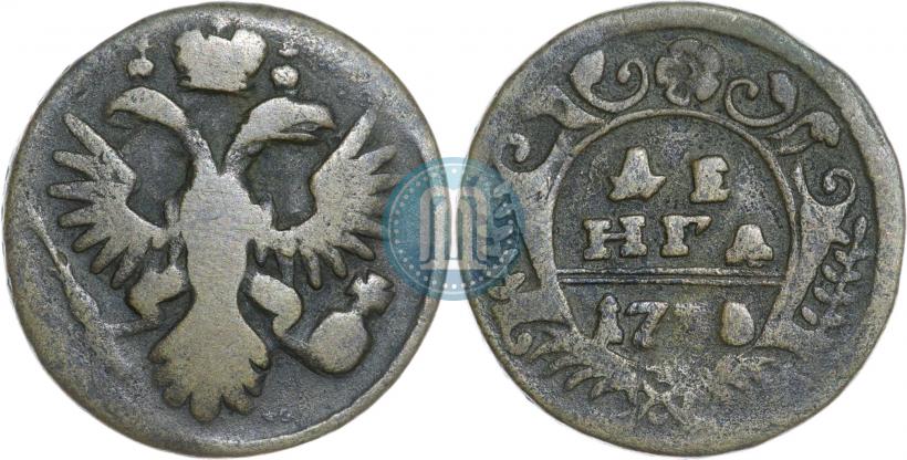 Фото Денга 1735 года  
