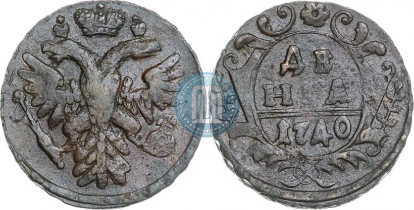 Фото Денга 1740 года  