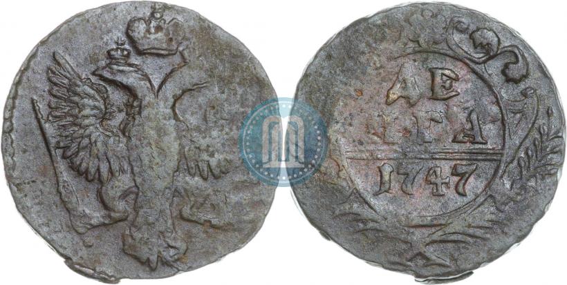 Фото Денга 1747 года  