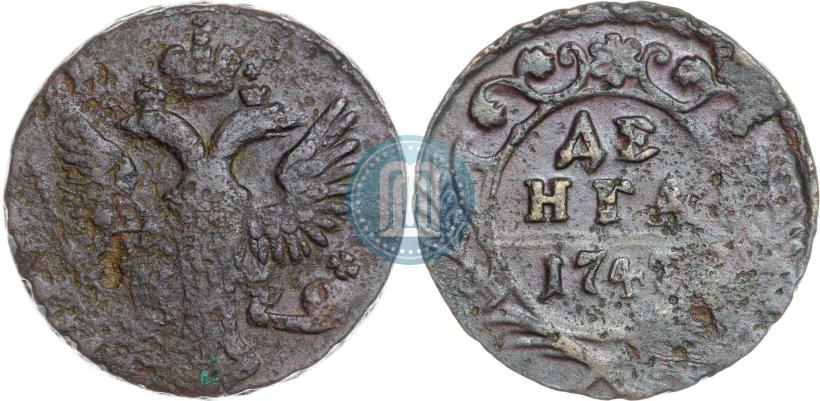 Фото Денга 1749 года  