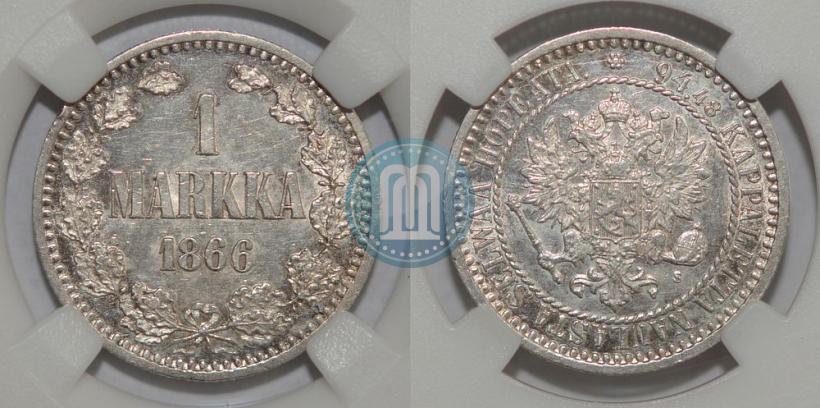 Фото 1 марка 1866 года S 