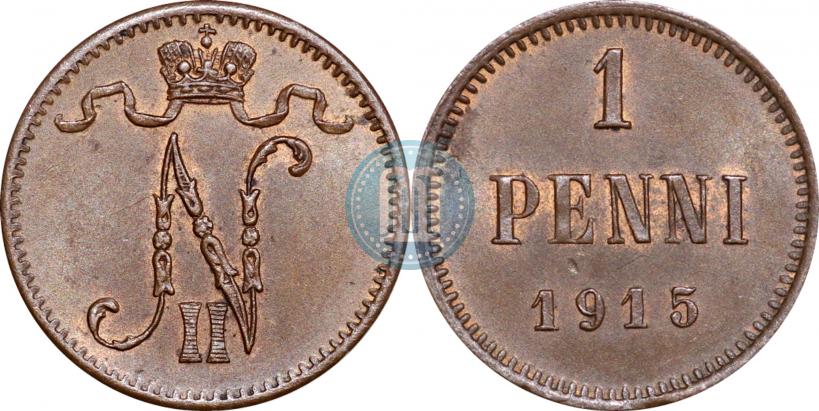 Picture 1 penni 1905 year  