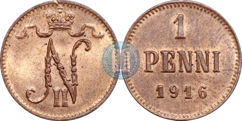 Picture 1 penni 1916 year  