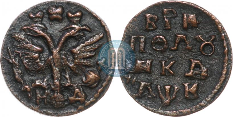 Фото Полушка 1720 года НД 