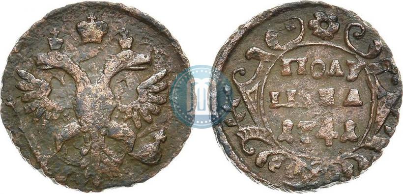 Picture Polushka 1741 year  