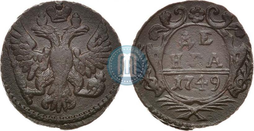 Фото Денга 1749 года  