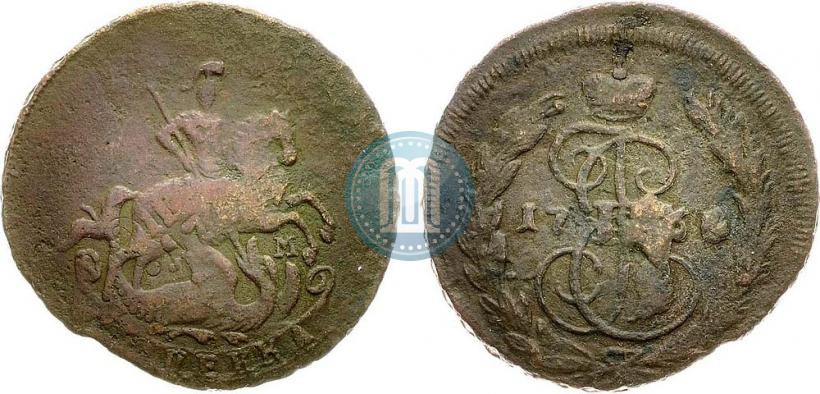 Фото 1 копейка 1764 года ММ 