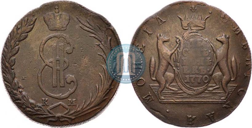 Picture 10 kopecks 1770 year КМ 