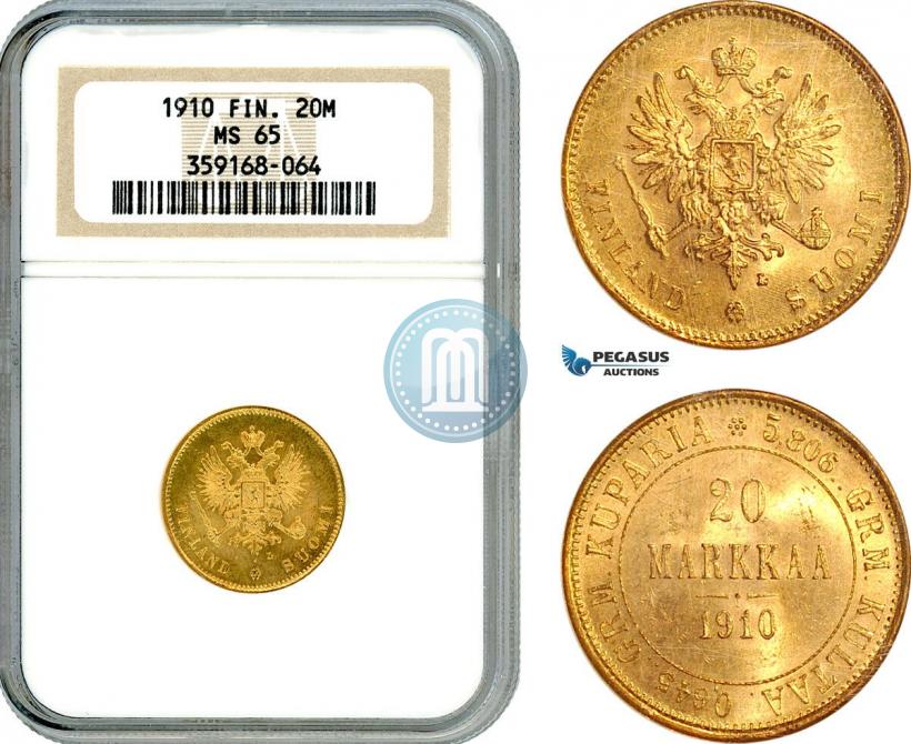 Picture 20 markkaa 1910 year L 