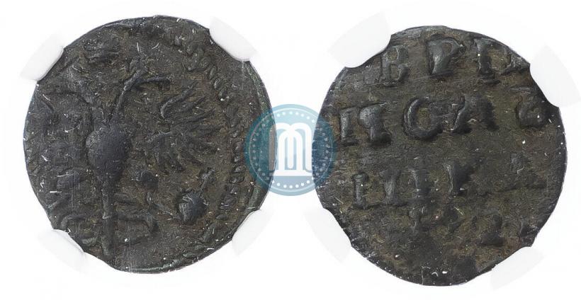 Фото Полушка 1721 года  