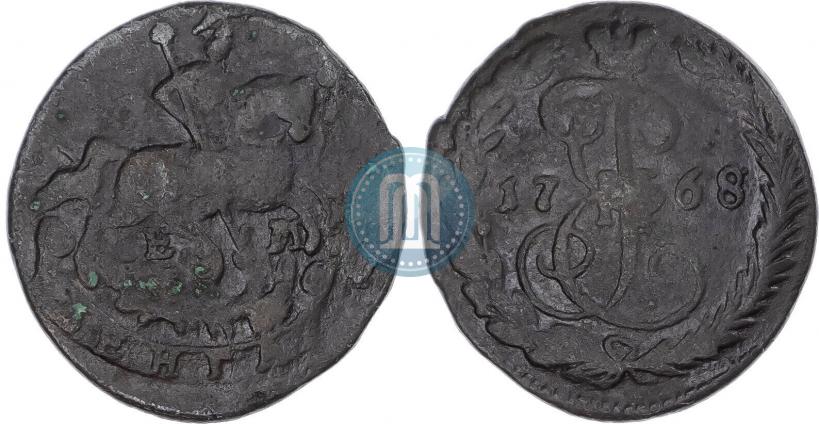 Фото Денга 1768 года ЕМ 