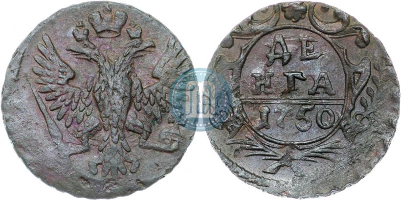 Фото Денга 1750 года  
