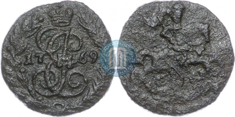 Фото Полушка 1769 года ЕМ 