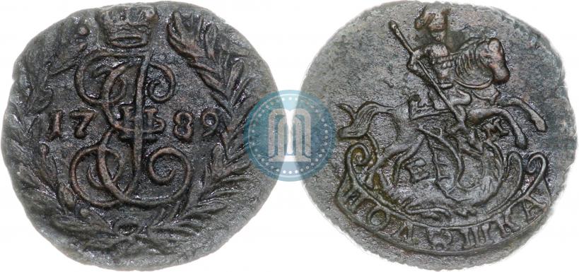 Фото Полушка 1789 года ЕМ 