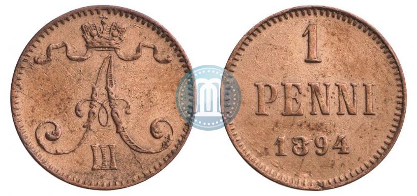 Picture 1 penni 1894 year  