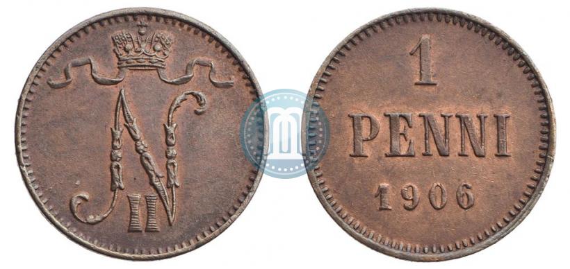 Фото 1 пенни 1906 года  