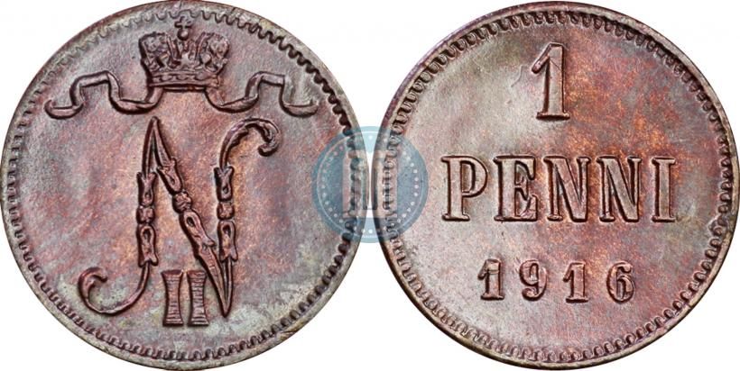 Picture 1 penni 1916 year  
