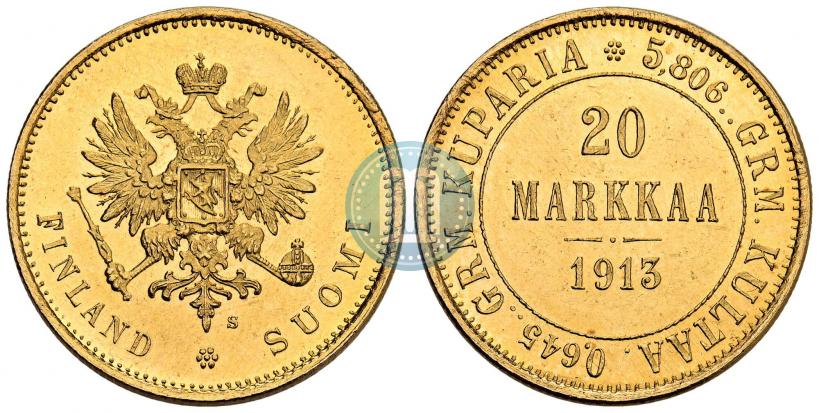Фото 20 марок 1913 года S 